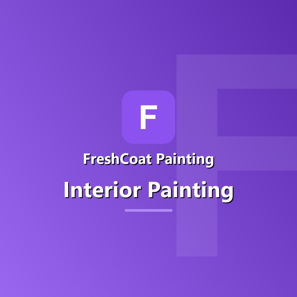 Painter cutting in a crisp interior wall line